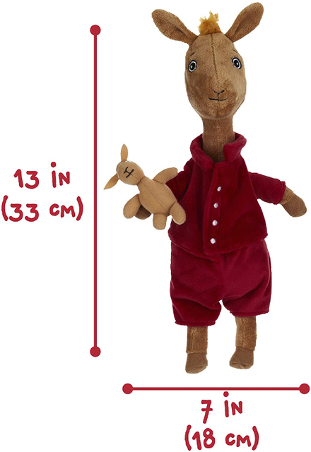 13 pulgadas NIÑOS PREFERIDOS Pijama rojo Llama Juguete de peluche grande