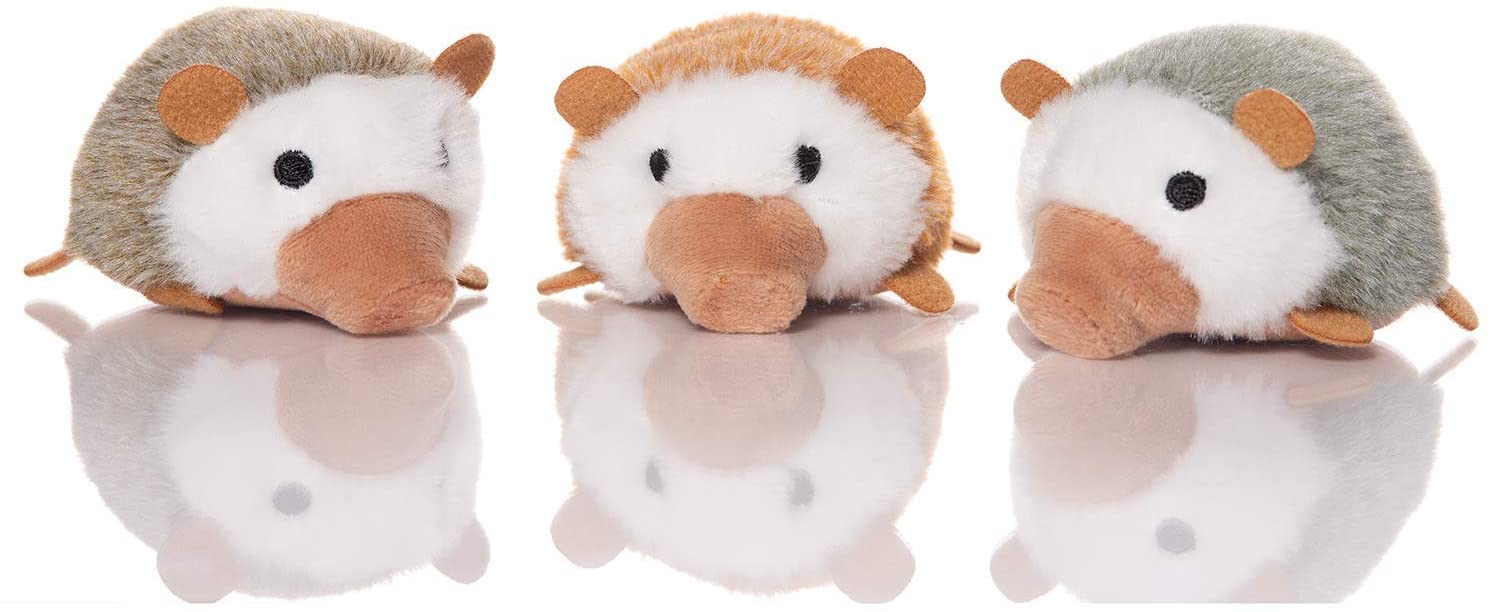 Erizo de enfermería de juguete Animal de peluche con Hoglets de peluche para bebés